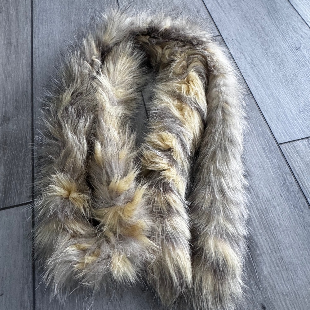 REAL FUR SCARF